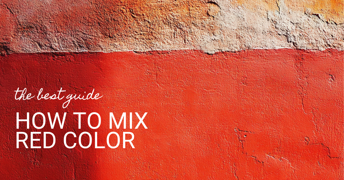 Read more about the article What colors make red: the 1 real way that works + extra tips