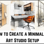 How to Create a Minimalist Art Studio Setup (9 Principles + Inspiration)