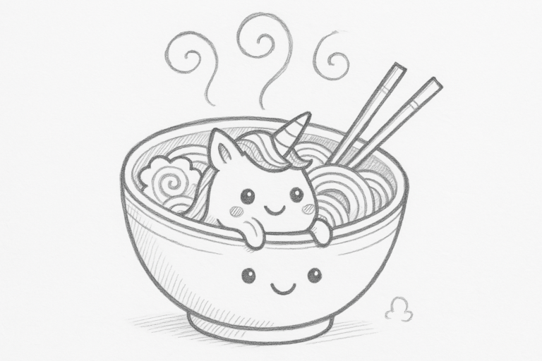 Ramen easy doodles ideas