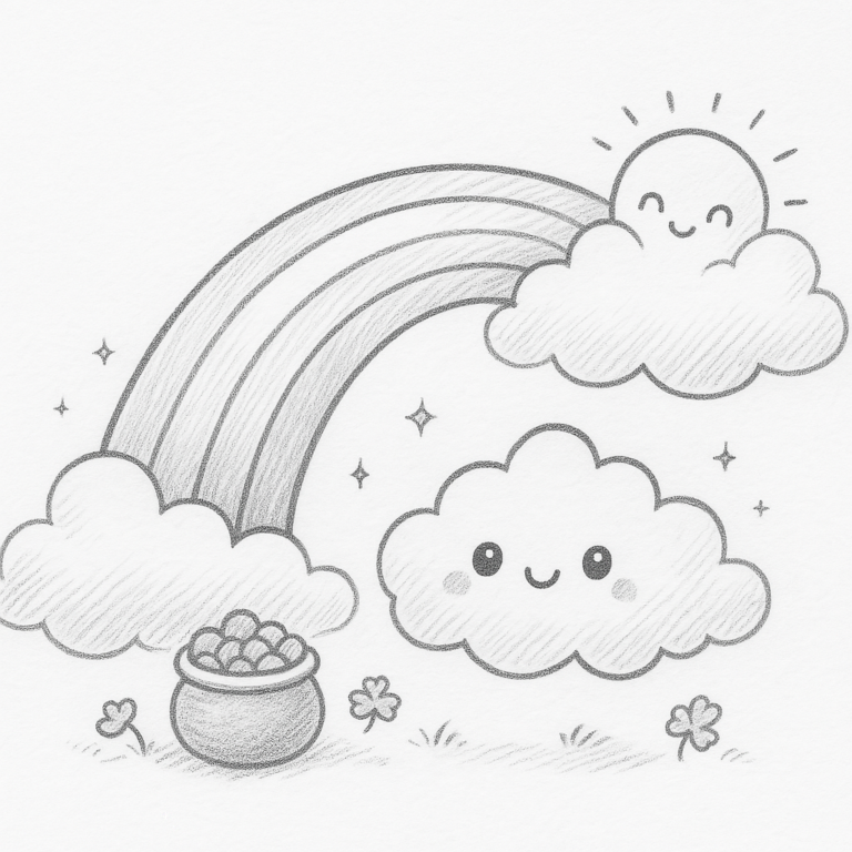 Easy line drawing for beginners
